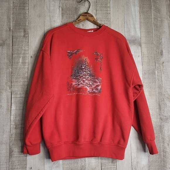 Northern Reflections Christmas Sweater. Vintage. Ladies Size Medium. - Picture 1 of 10